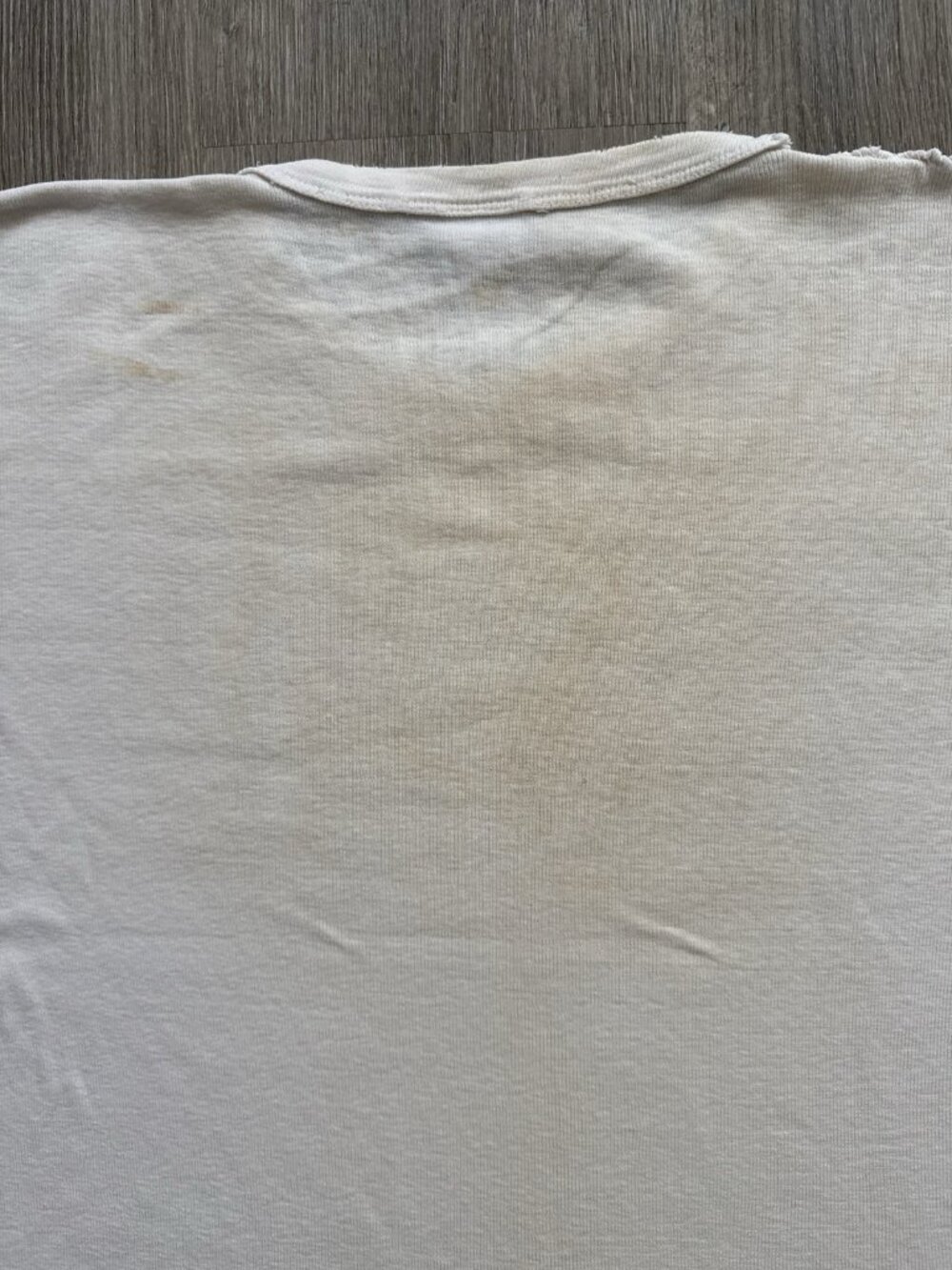 True Vintage 60s Champion Monmouth College 3/4 Sleeve Football Shirt Rare Fade - Picture 11 of 14